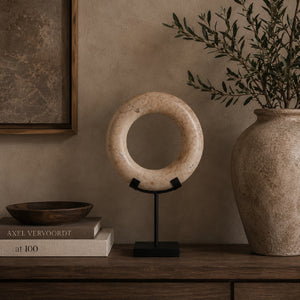   Modern European furniture - Round Marble Decorative Figure - www.oroa.com | Oroa.com