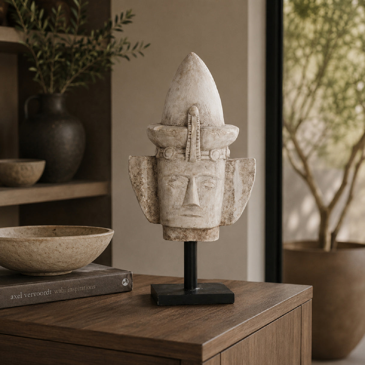   White Stone Bust | Oroa.com