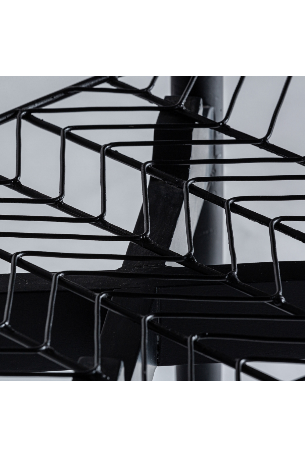 Black Metal Dining Chair (2) | Vical Home Plisse | Oroa.com