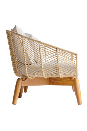 Rattan Pleated Sofa | Vical Home Plissé | Oroa.com
