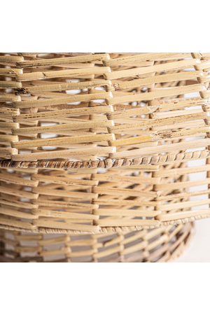 Pleated Rattan Hanging Lamp | Vical Home Plisse | Oroa.com