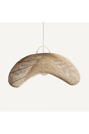 Rattan Curved Hanging Lamp | Vical Home | Oroa.com