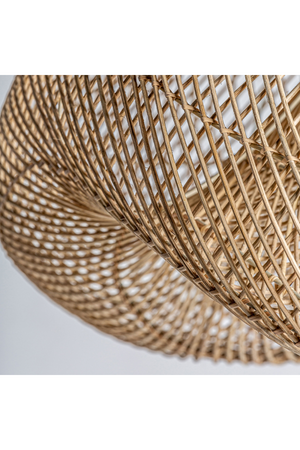 Rattan Curved Hanging Lamp | Vical Home | Oroa.com