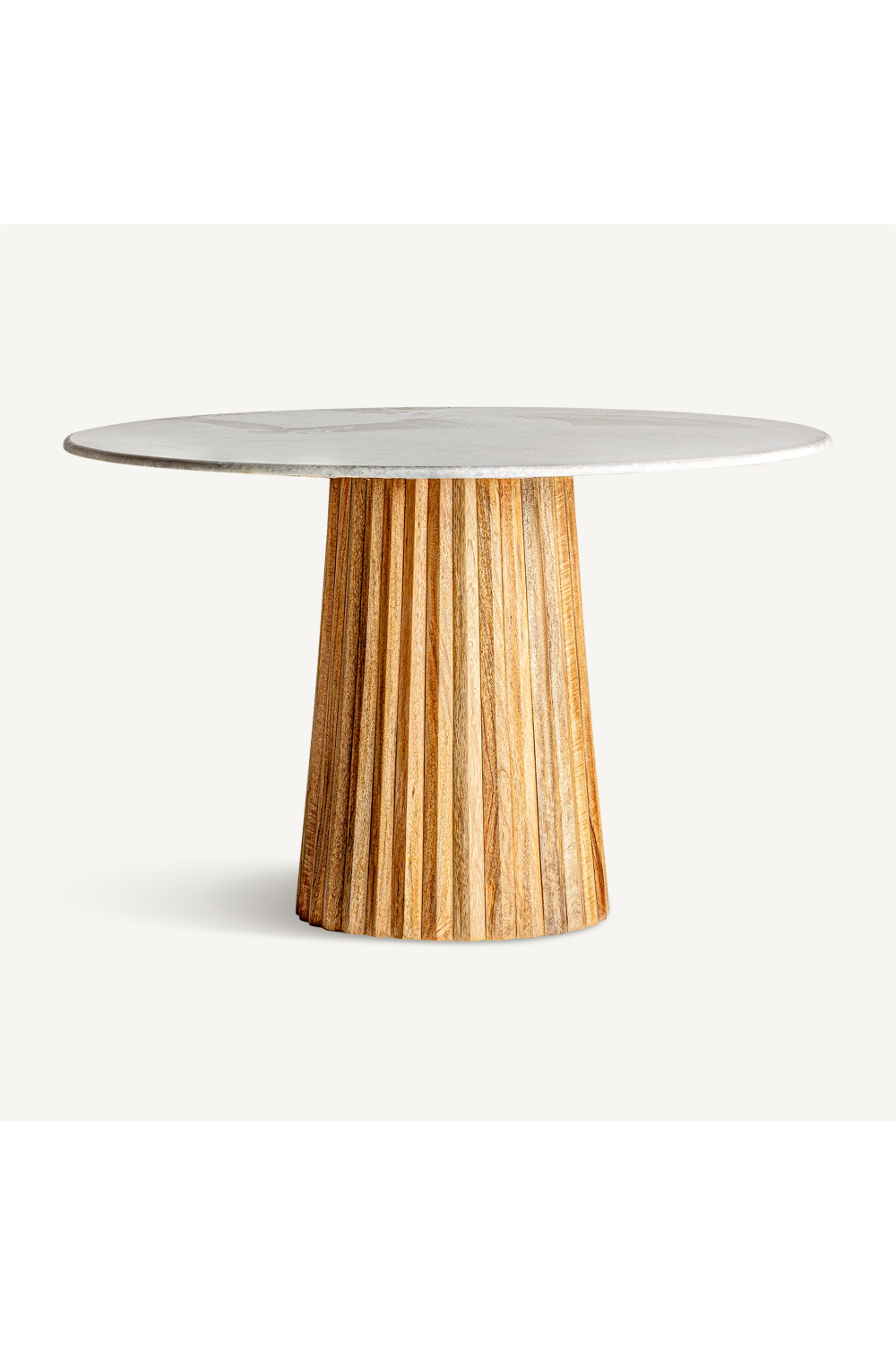 Central Base Wood Dining Table | Vical Home Plisse | Oroa.com