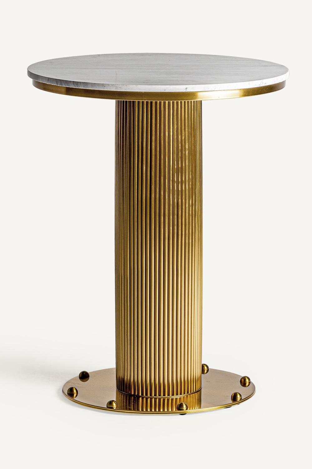 Golden Base Round Bar Table | Vical Home Dolny | Oroa.com