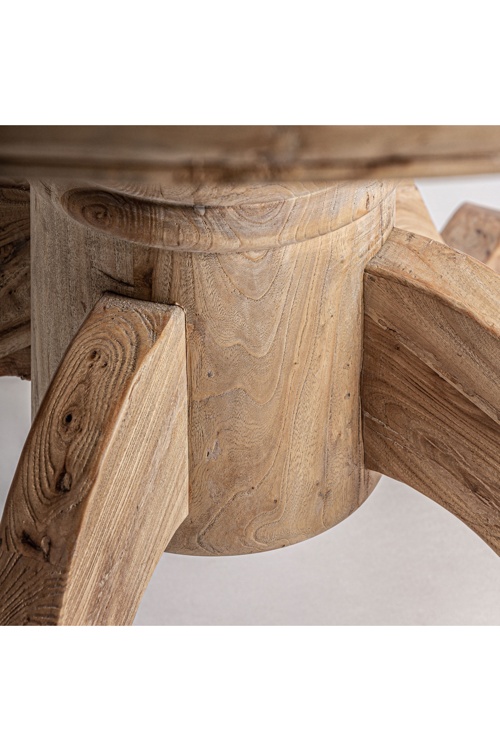 Round Elm Extendable Dining Table | Vical Home Berca | Oroa.com