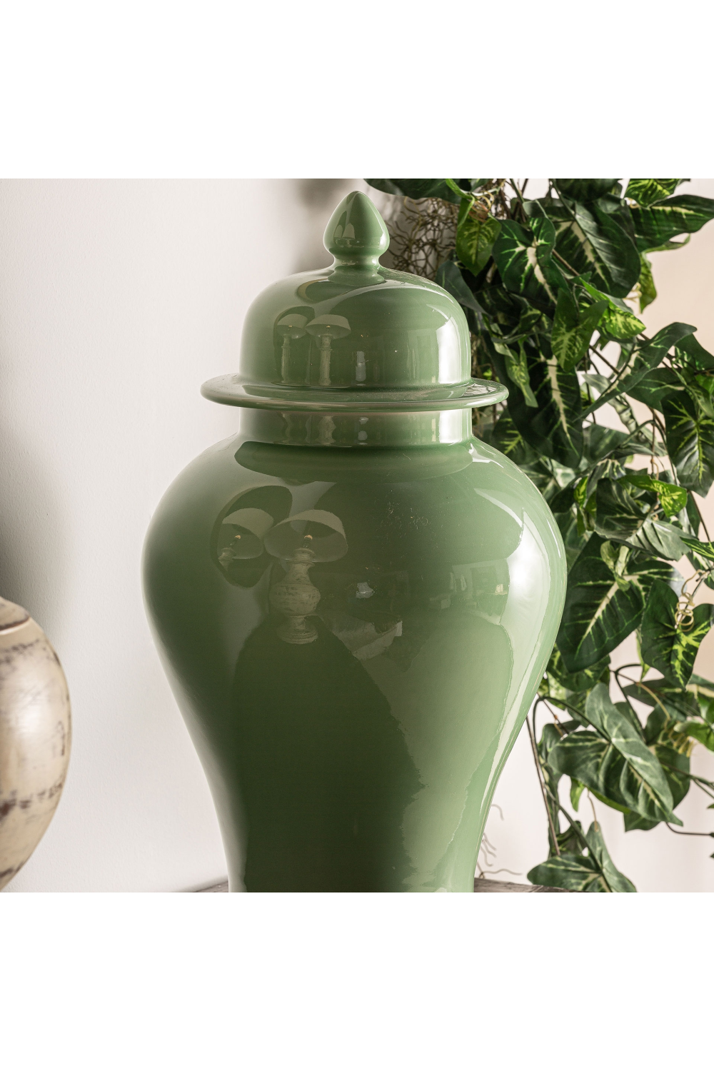 Light Green Ceramic Vase | Vical Home Ivok | Oroa.com