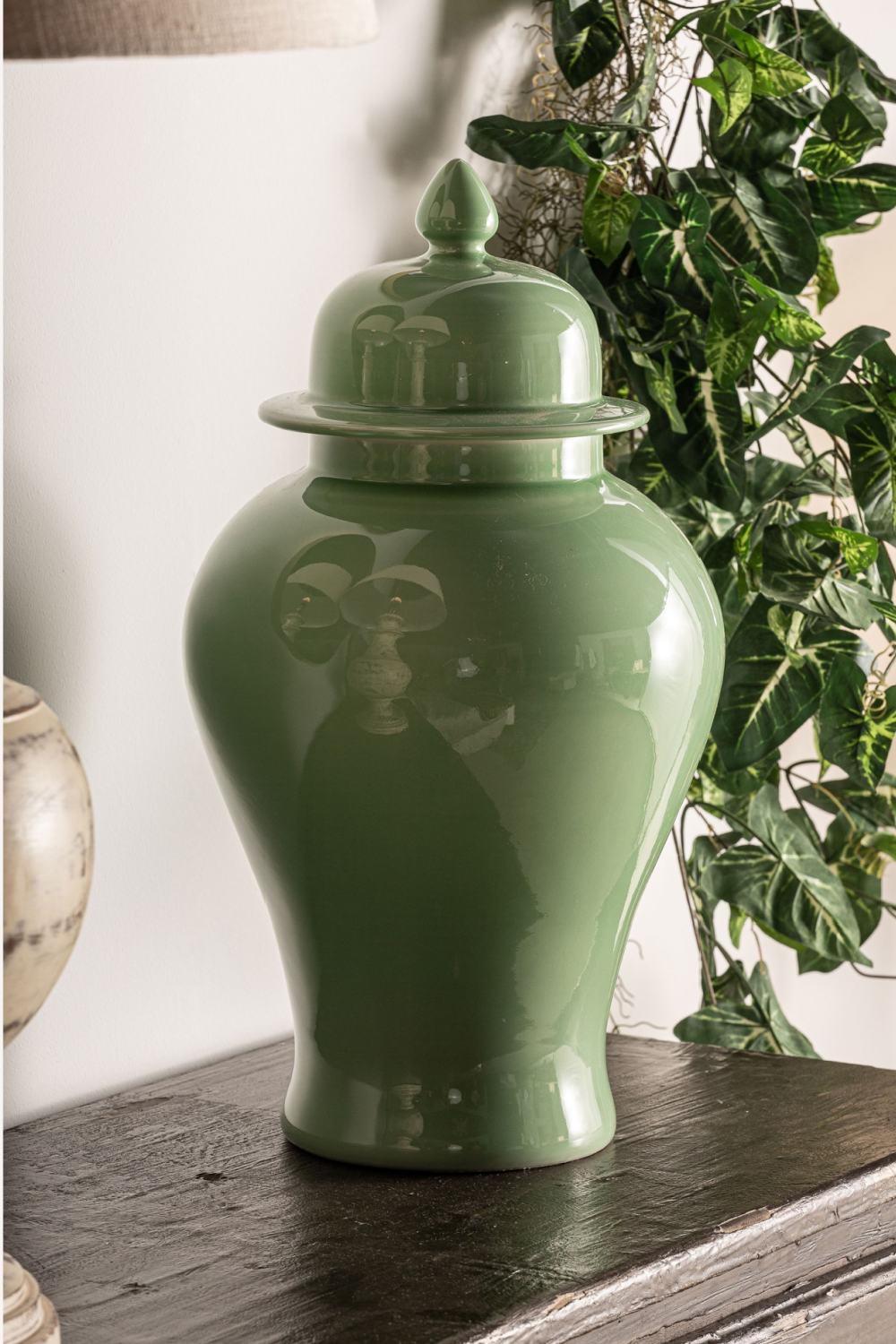 Light Green Ceramic Vase | Vical Home Ivok | Oroa.com