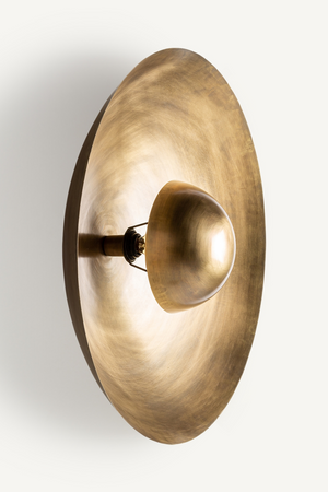 Gold Plate Wall Lamp | Vical Home | Oroa.com