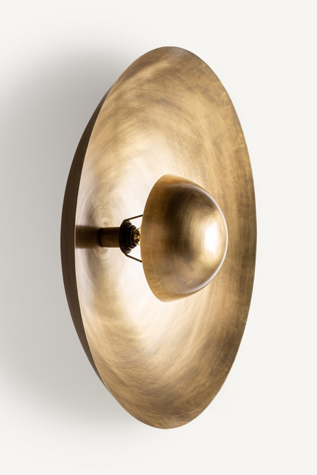 Gold Plate Wall Lamp | Vical Home | Oroa.com