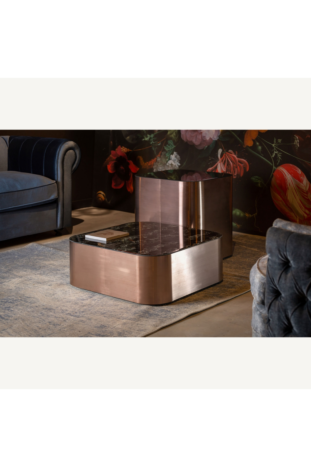 Copper Framed Side Table | Vical Home Gmunden | Oroa.com