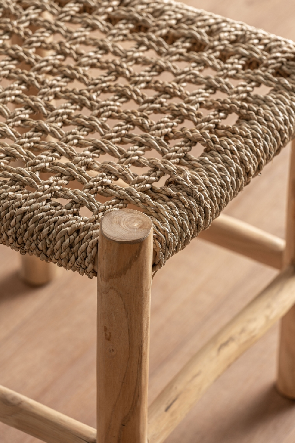 Natural Fiber Stool | Vical Home Manhula | Oroa.com