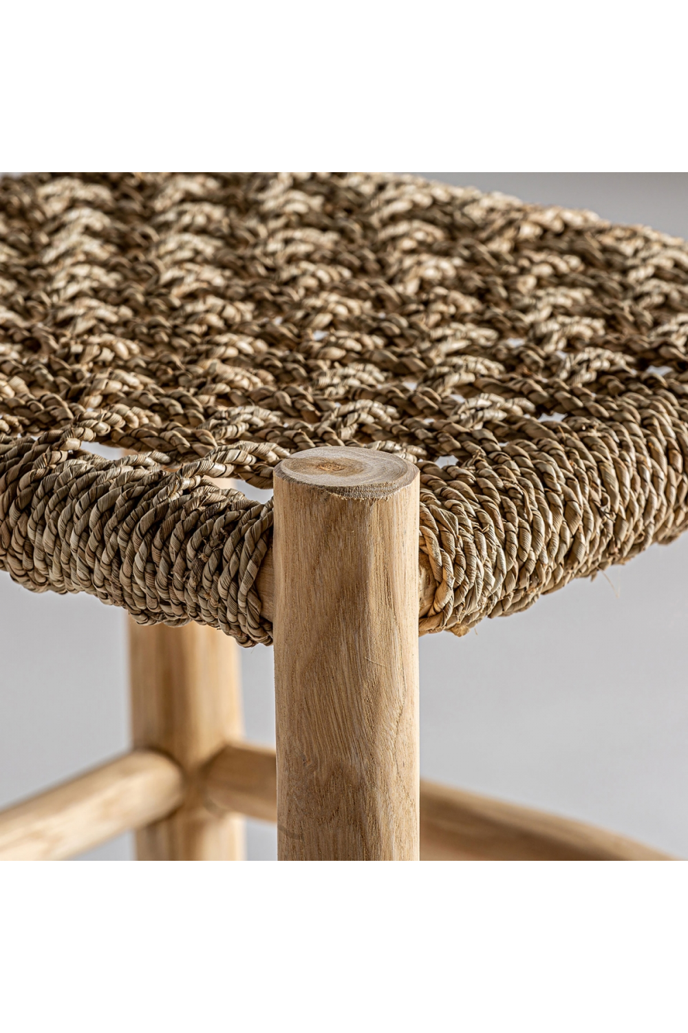 Natural Fiber Stool | Vical Home Manhula | Oroa.com