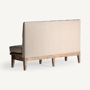   White Linen Sofa | Oroa.com