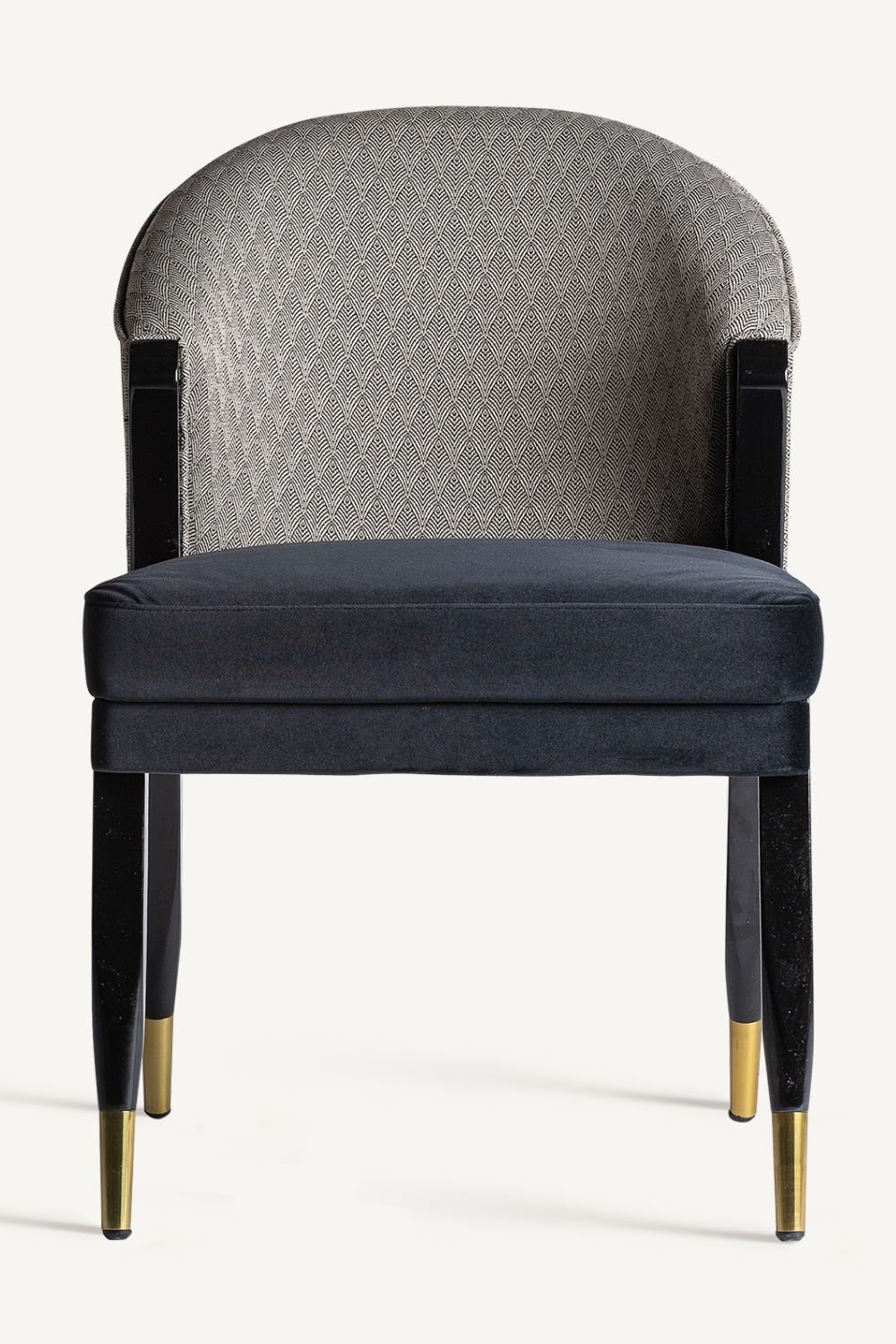 Black Velvet Dining Chair | Vical Home Trun | Oroa.com