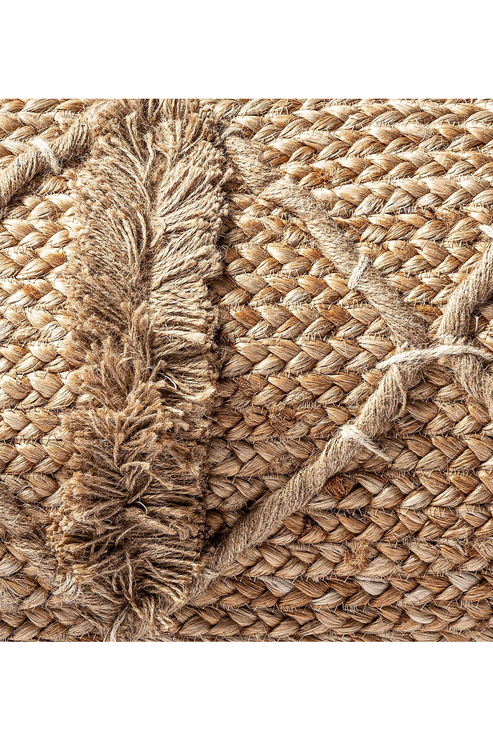 Rectangular Jute Cushion | Vical Home Amely | Oroatrade.com