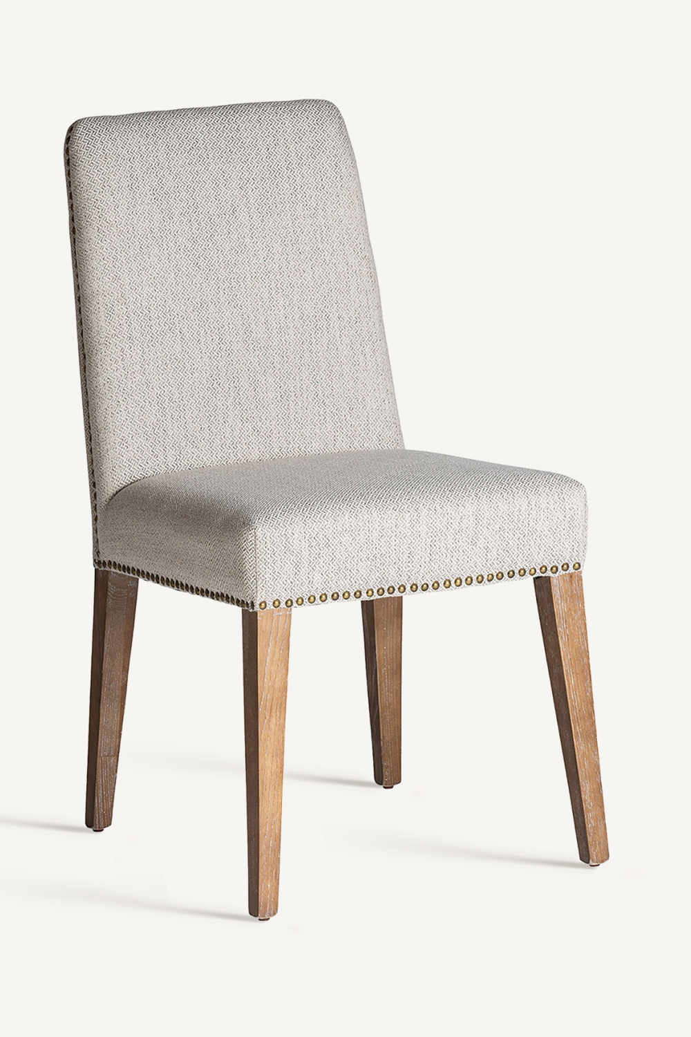 Gray Padded Tall Accent Chair | Vical Home Berney | Oroatrade.com