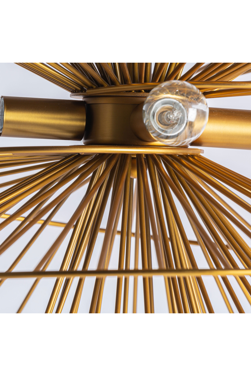 Gold Spiral Hanging Lamp M | Vical Home Stowe | Oroa.com