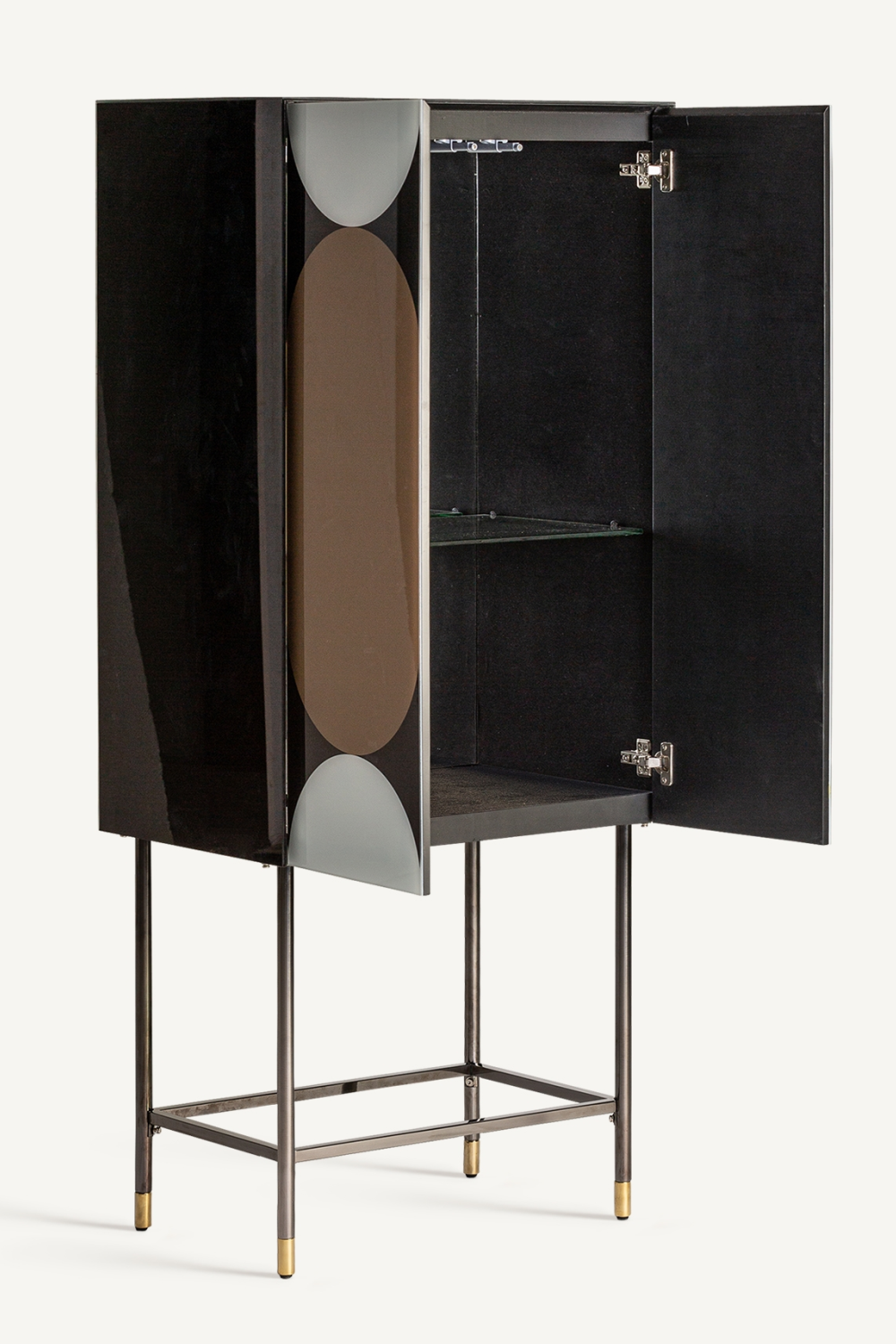 Brown Accent 2-Door Cabinet | Vical Home Hannes | Oroa.com