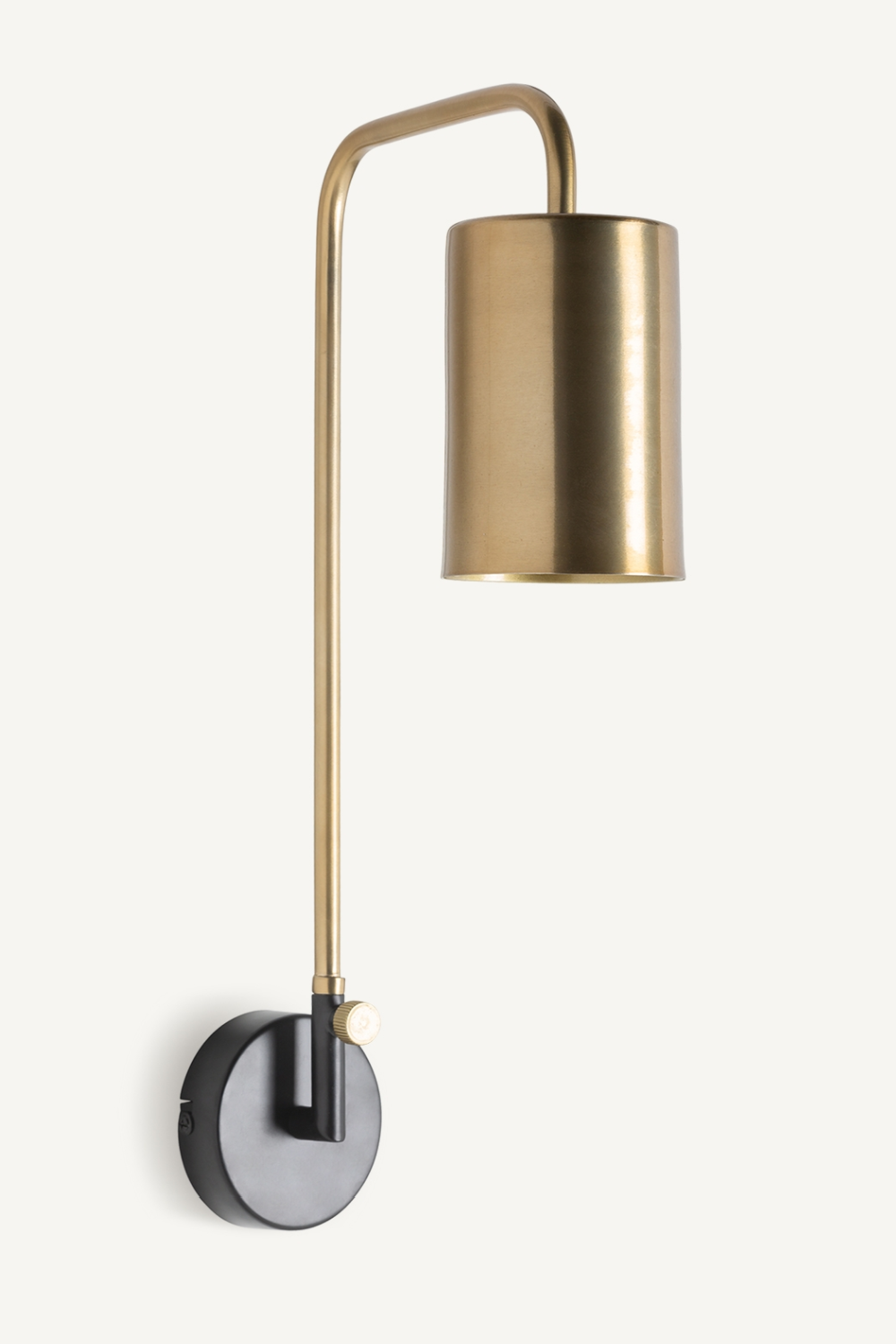 Gold Cylindrical Wall Lamp | Vical Home | Oroa.com