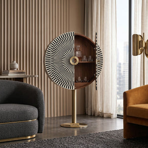   Modern furniture - Round Bar Cabinet - www.oroa.com | Oroa.com