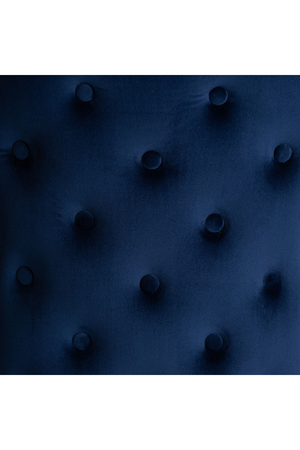 Blue Velvet Studded Accent Chair (2) | Vical Home Isella | Oroa.com