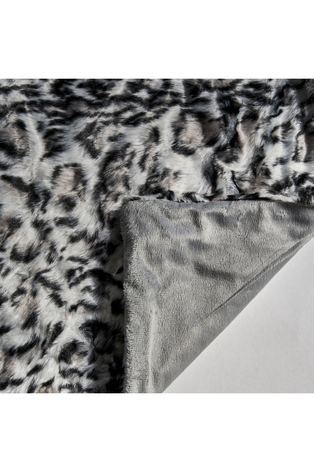 Two-Toned Furry Throw Blanket | Vical Home Leopard | Oroatrade.com