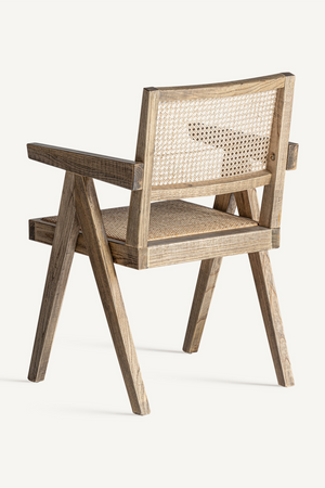 Rattan Detailed Accent Chair | Vical Home Cieza | Oroa.com