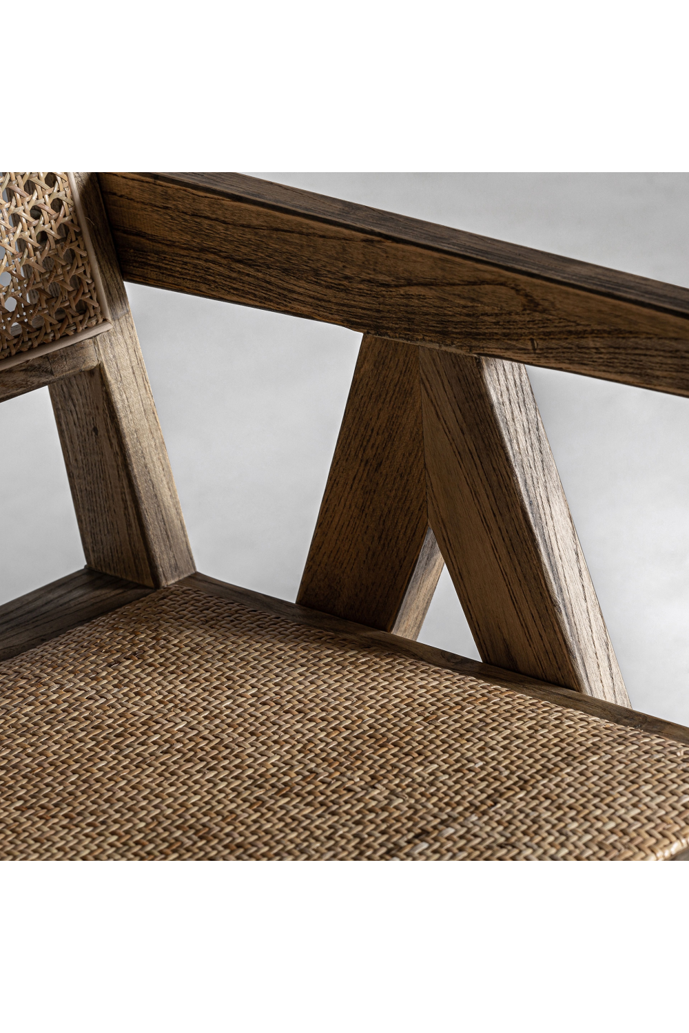 Rattan Detailed Accent Chair | Vical Home Cieza | Oroa.com