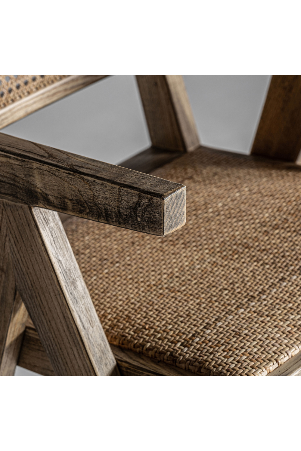 Rattan Detailed Accent Chair | Vical Home Cieza | Oroa.com