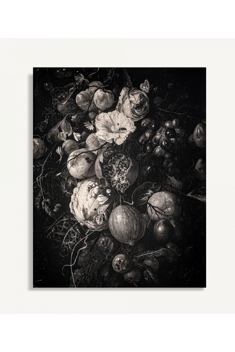 Black & White Foliage Art Print | Vical Home Gelof | Oroa.com