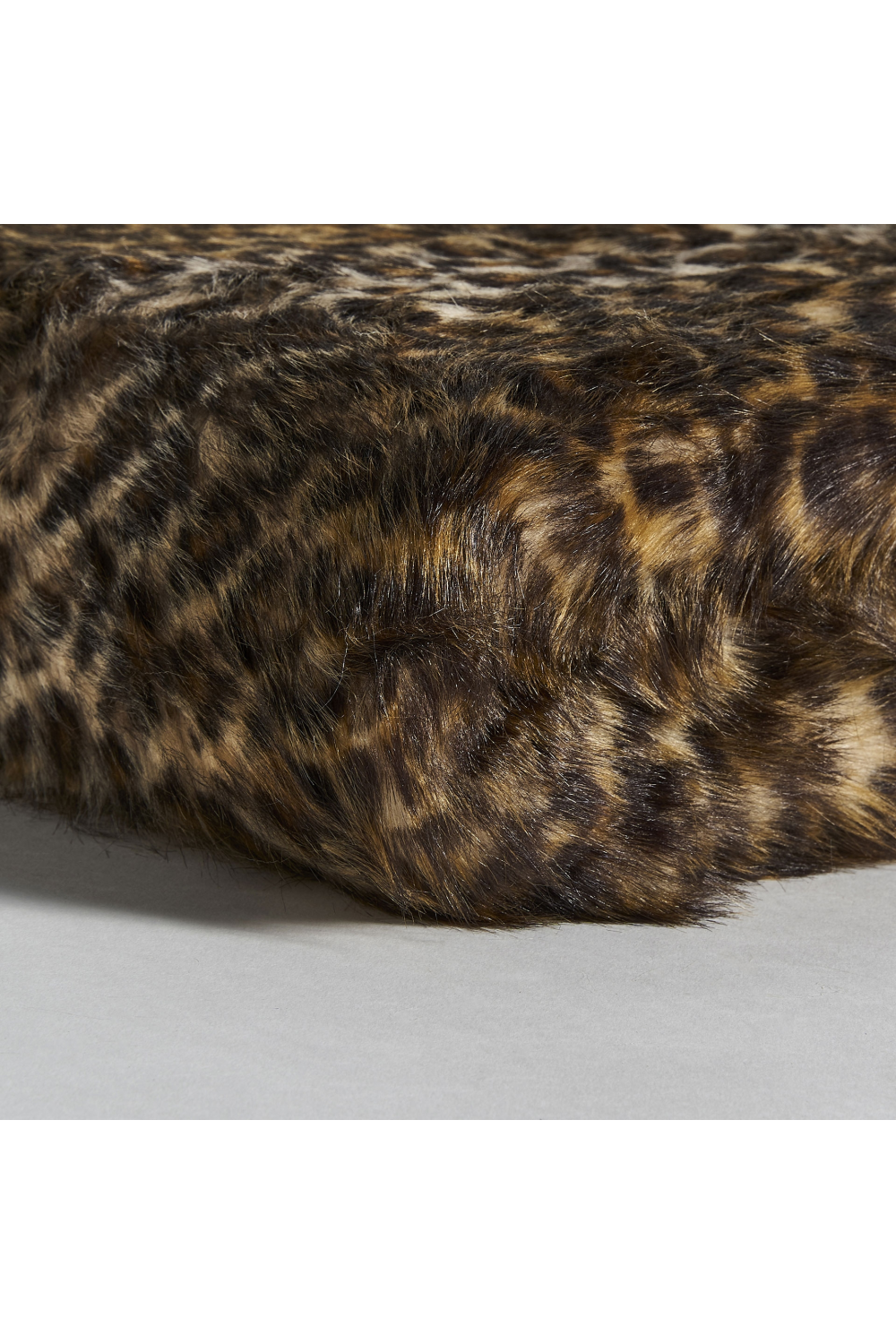 Brown Printed Furry Throw Blanket | Vical Home Leopard | Oroatrade.com