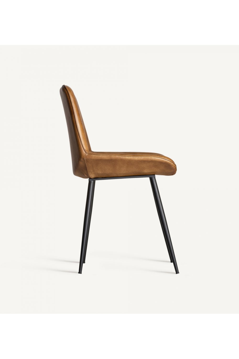 Camel Leather Accent Chair | Vical Home Morton | Oroatrade.com