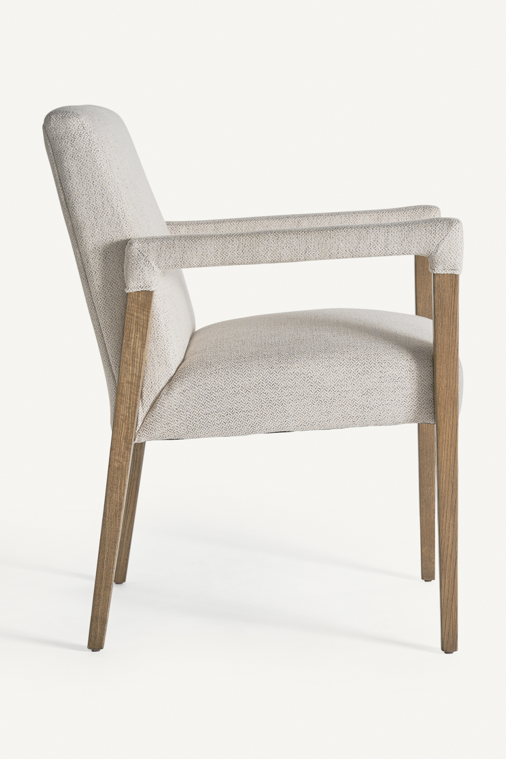 Cream Linen Accent Armchair | Vical Home Baena | Oroatrade.com