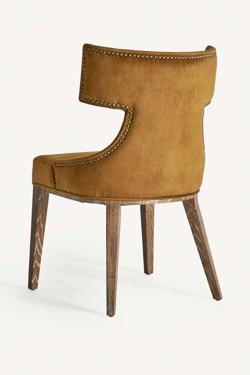 Yellow Studded Accent Chair | Vical Home Dozza | Oroatrade.comc