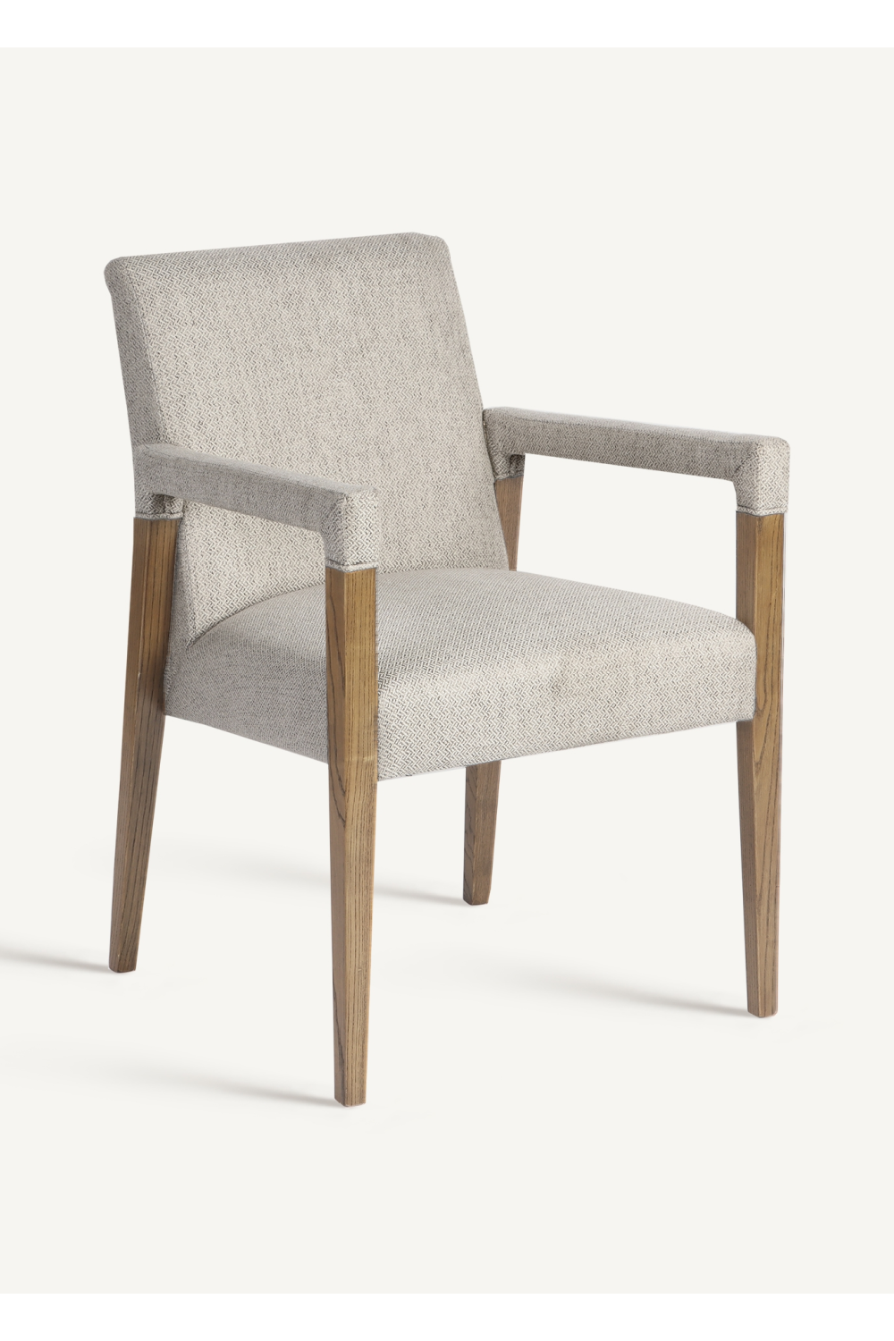 Cream Linen Accent Armchair | Vical Home Baena | Oroatrade.com