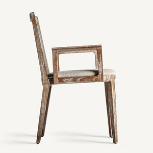   Whitewashed Ashwood Dining Chair | Oroa.com