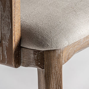   Whitewashed Ashwood Dining Chair | Oroa.com