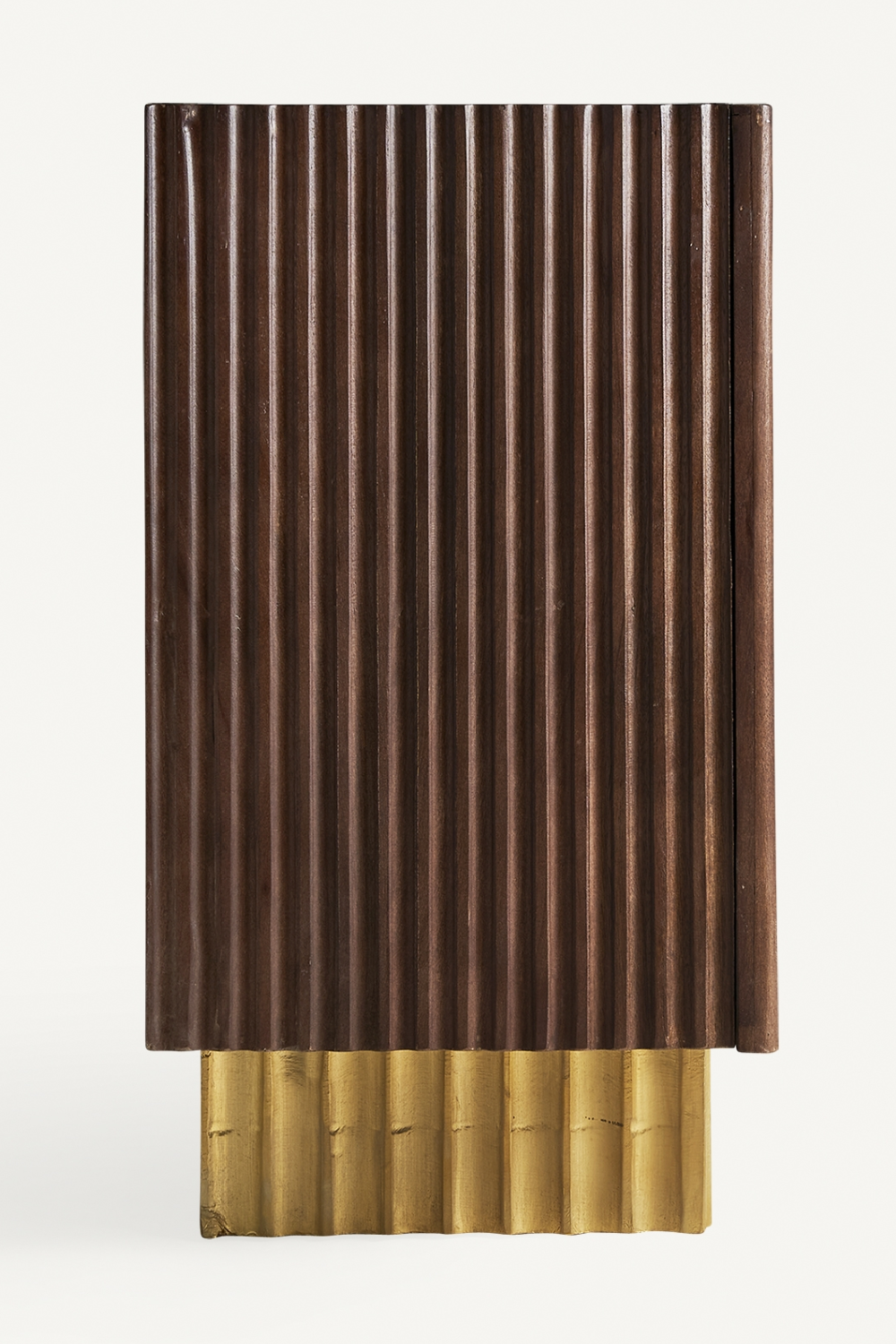 Brown Wooden Fluted Sideboard | Vical Home Mesia | Oroa.com