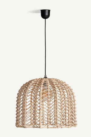 Braided Rattan Dome Hanging Lamp | Vical Home Plisse | Oroa.com