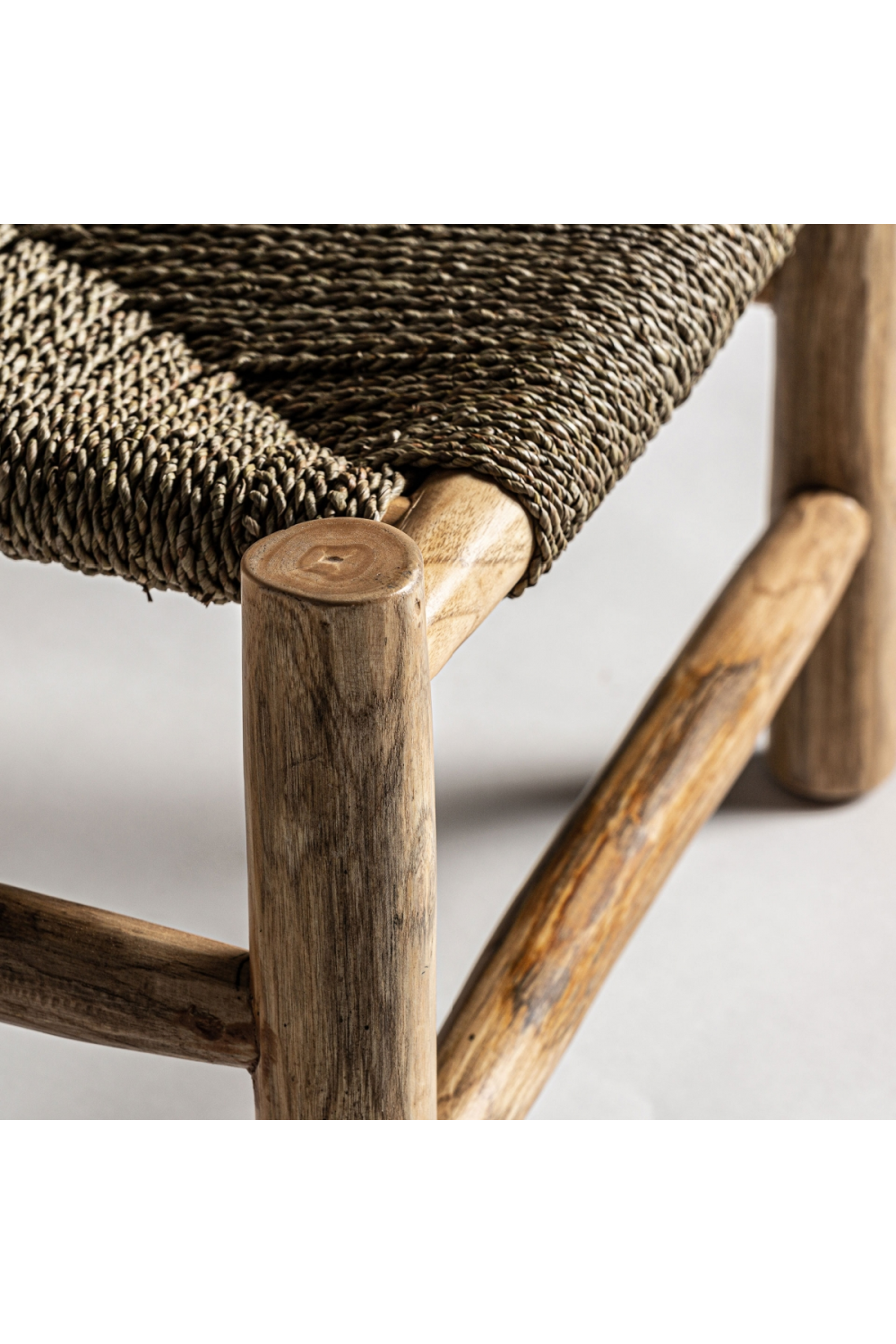 Natural Raffia Dining Chair | Vical Home Manhula | Oroa.com