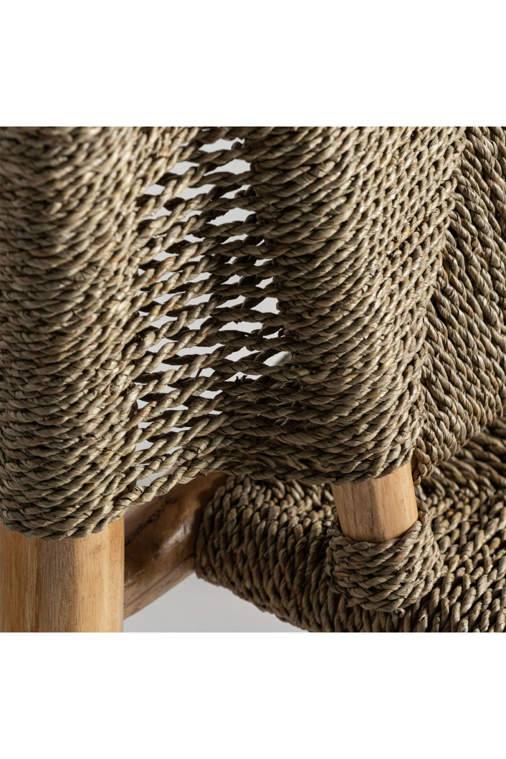Natural Raffia Dining Chair | Vical Home Manhula | Oroa.com