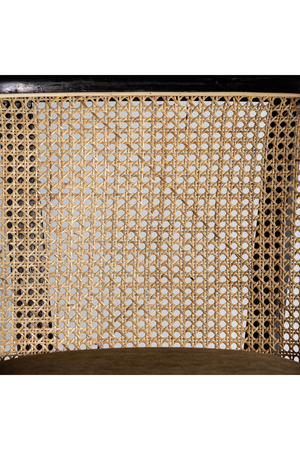 Velvet Seat Rattan Dining Chair | Vical Home Velburg | Oroa.com