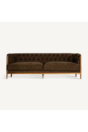 Green Buttoned Sofa | Vical Home Velburg | Oroa.com