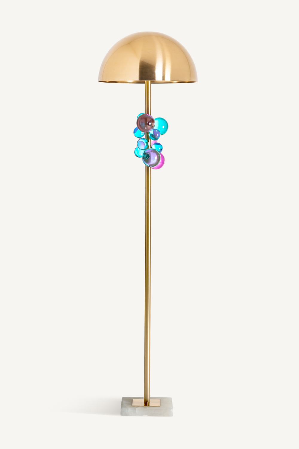 Multicolored Glass Orbs Floor Lamp | Vical Home Inch | Oroatrade.com