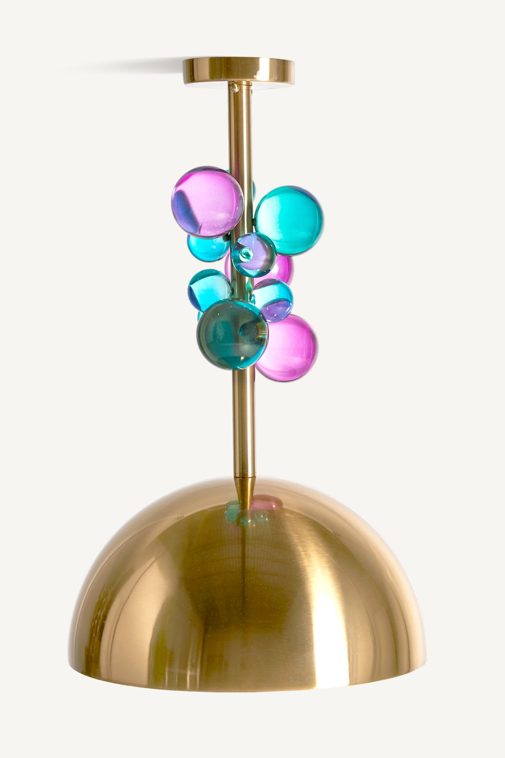 Gold Dome Hanging Lamp | Vical Home Inch | Oroatrade.com