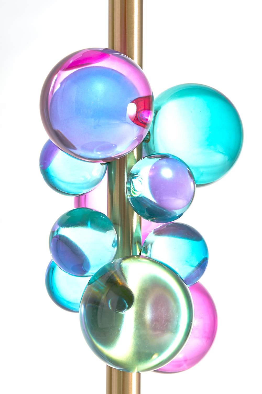 Multicolored Glass Orbs Floor Lamp | Vical Home Inch | Oroatrade.com