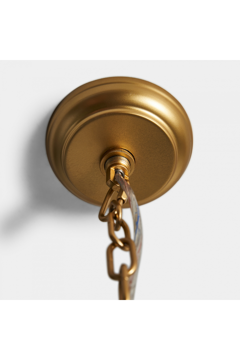   Gold Framed Pendant Light | Oroa.com