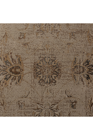 Brown Floral Print Rug 9'5" x 6'5" | Vical Home Anka | Oroa.com