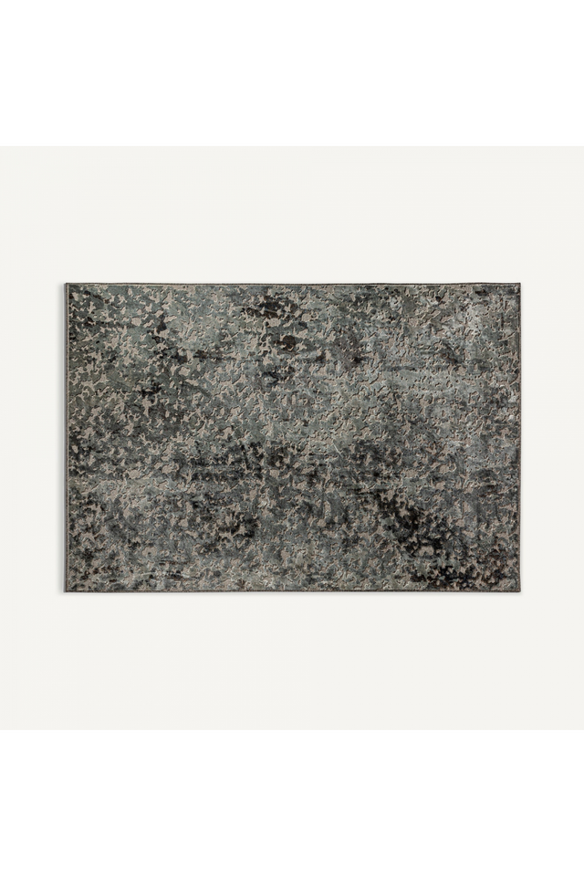 Blue Shade Viscose Rug 9'5" x 6'5 | Vical Home Tekla | Oroa.com